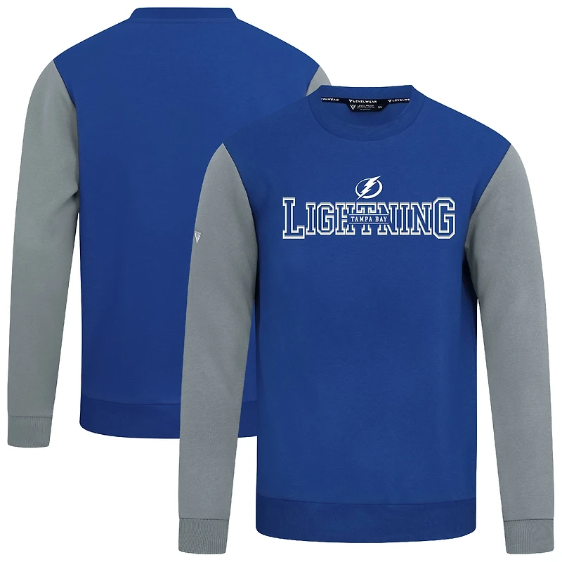 Men's Levelwear  Blue/Gray Tampa Bay Lightning Ultimate Journey Sweatshirt