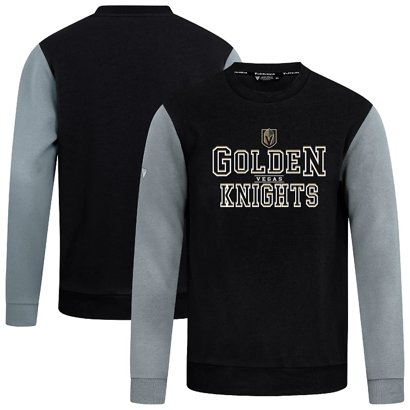 Men's Levelwear Black/Gray Vegas Golden Knights Ultimate Journey Sweatshirt