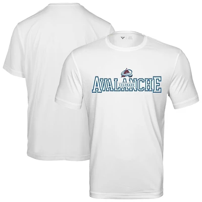 Men's Levelwear  White Colorado Avalanche Anthem Journey Performance T-Shirt