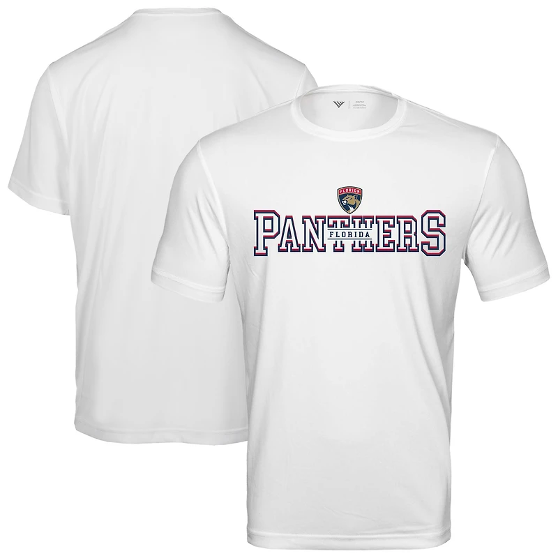 Men's Levelwear White Florida Panthers Anthem Journey Performance T-Shirt
