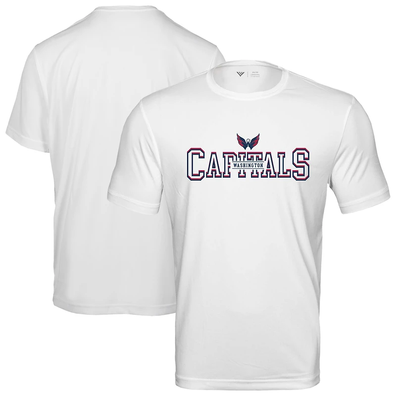 Men's Levelwear  White Washington Capitals Anthem Journey Performance T-Shirt