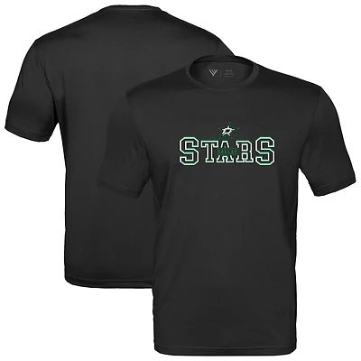 Men's Levelwear  Black Dallas Stars Anthem Journey Performance T-Shirt