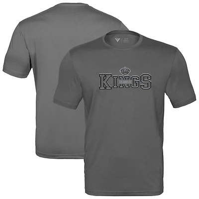Men's Levelwear  Charcoal Los Angeles Kings Anthem Journey Performance T-Shirt