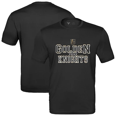 Men's Levelwear  Black Vegas Golden Knights Anthem Journey Performance T-Shirt