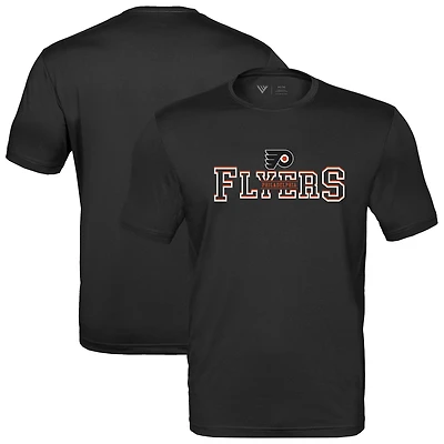 Men's Levelwear  Black Philadelphia Flyers Anthem Journey Performance T-Shirt