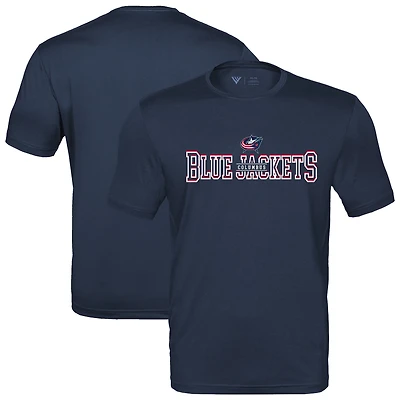 Men's Levelwear  Navy Columbus Blue Jackets Anthem Journey Performance T-Shirt
