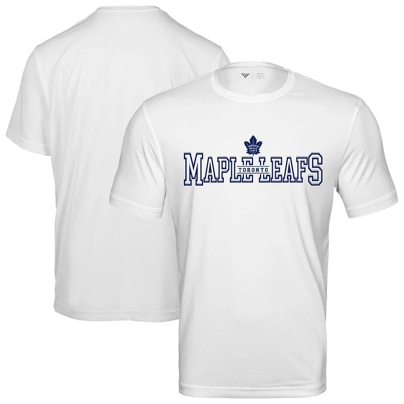 Men's Levelwear White Toronto Maple Leafs Anthem Journey Performance T-Shirt