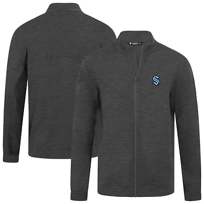 Men's Levelwear  Gray Seattle Kraken Alec Full-Zip Jacket