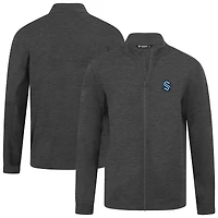 Men's Levelwear  Gray Seattle Kraken Alec Full-Zip Jacket