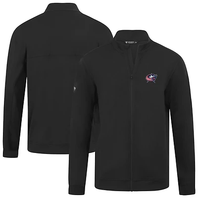 Men's Levelwear  Black Columbus Blue Jackets Alec Full-Zip Jacket