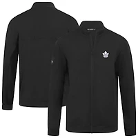 Men's Levelwear  Black Toronto Maple Leafs Alec Full-Zip Jacket