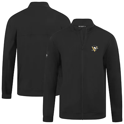 Men's Levelwear  Black Pittsburgh Penguins Alec Full-Zip Jacket