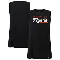 Women's Levelwear  Black Philadelphia Flyers Influx Monument Tank Top