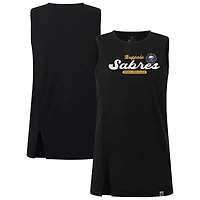 Women's Levelwear  Black Buffalo Sabres Influx Monument Tank Top