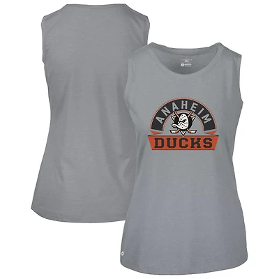 Women's Levelwear Anaheim Ducks Macy Banner Arch Tank Top