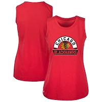 Women's Levelwear Chicago Blackhawks Macy Banner Arch Tank Top