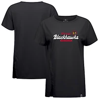 Women's Levelwear Chicago Blackhawks Influx Monument T-Shirt