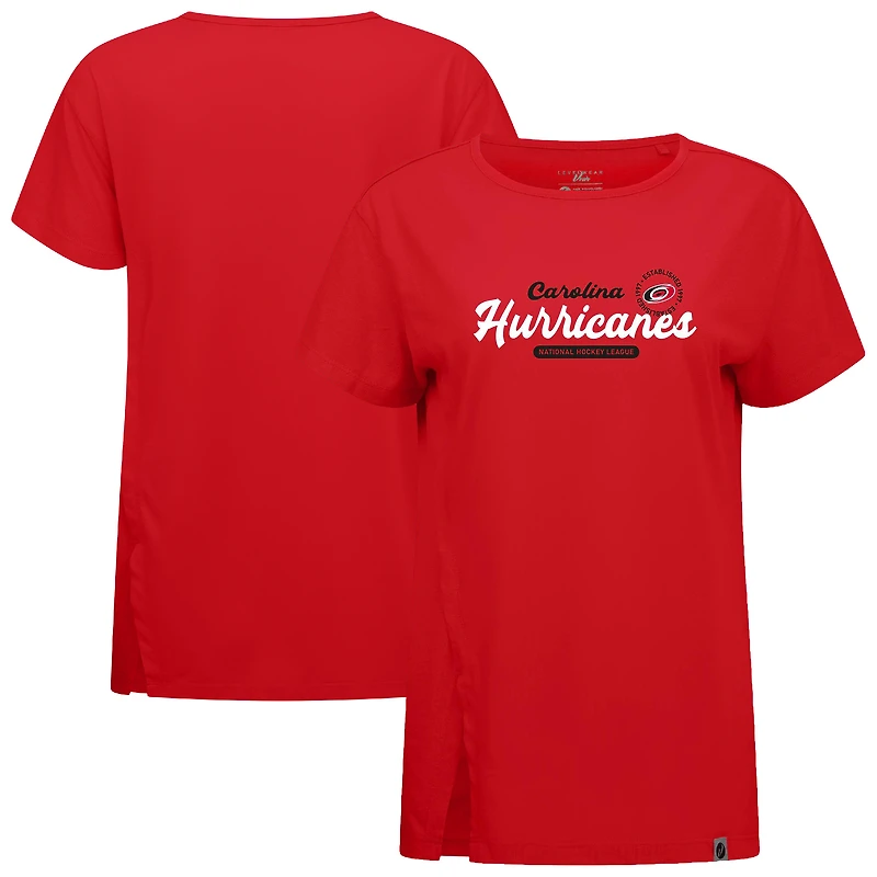 Women's Levelwear Carolina Hurricanes Influx Monument T-Shirt