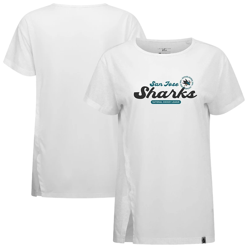 Women's Levelwear San Jose Sharks Influx Monument T-Shirt