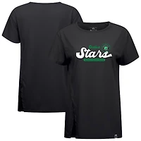 Women's Levelwear  Black Dallas Stars Influx Monument T-Shirt