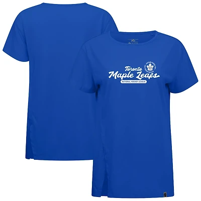 Women's Levelwear  Royal Toronto Maple Leafs Influx Monument T-Shirt