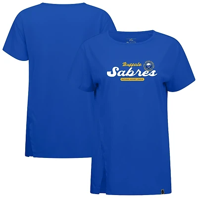 Women's Levelwear  Royal Buffalo Sabres Influx Monument T-Shirt