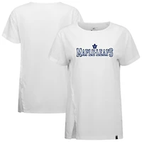Women's Levelwear  White Toronto Maple Leafs Influx Journey T-Shirt