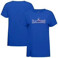 Women's Levelwear  Royal New York Rangers Influx Journey T-Shirt