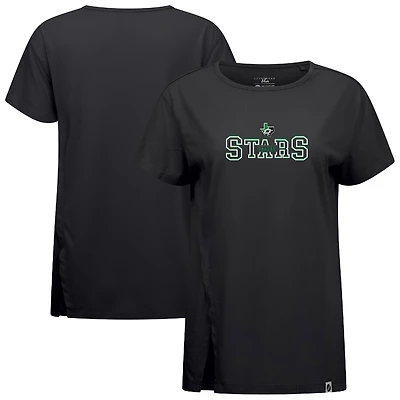 Women's Levelwear  Black Dallas Stars Influx Journey T-Shirt