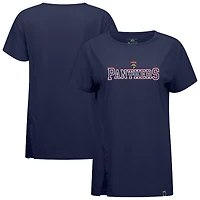 Women's Levelwear  Navy Florida Panthers Influx Journey T-Shirt