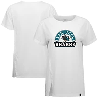 Women's Levelwear San Jose Sharks Influx Banner Arch T-Shirt