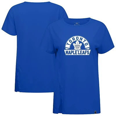 Women's Levelwear  Royal Toronto Maple Leafs Influx Banner Arch T-Shirt