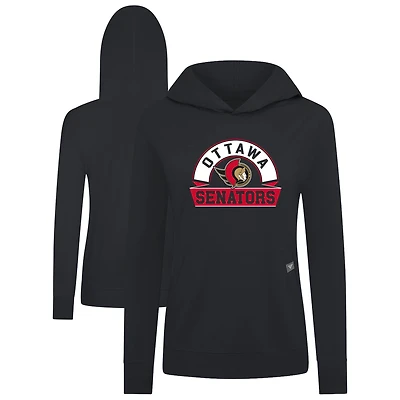Women's Levelwear Ottawa Senators Relay Banner Arch Pullover Hoodie