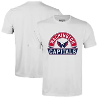 Men's Levelwear White Washington Capitals Richmond Banner Arch T-Shirt