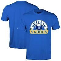 Men's Levelwear Royal Buffalo Sabres Richmond Banner Arch T-Shirt