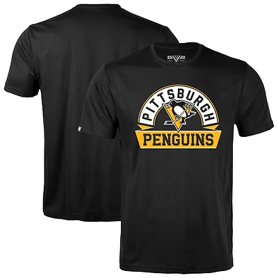 Men's Levelwear Pittsburgh Penguins Richmond Banner Arch T-Shirt