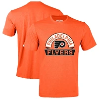 Men's Levelwear Heather Orange Philadelphia Flyers Richmond Banner Arch T-Shirt