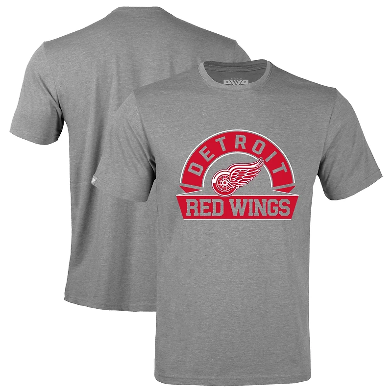 Men's Levelwear Detroit Red Wings Richmond Banner Arch T-Shirt