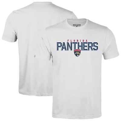 Men's Levelwear White Florida Panthers Richmond Carve T-Shirt