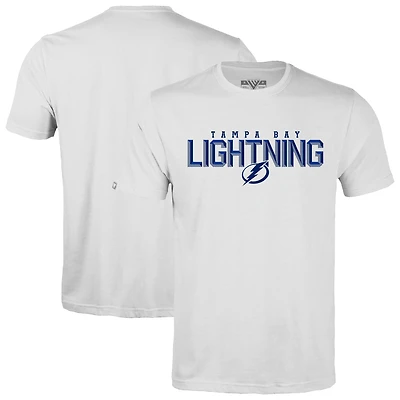 Men's Levelwear White Tampa Bay Lightning Richmond Carve T-Shirt