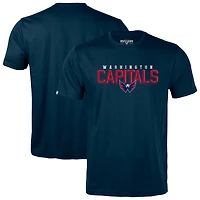 Men's Levelwear Navy Washington Capitals Richmond Carve T-Shirt