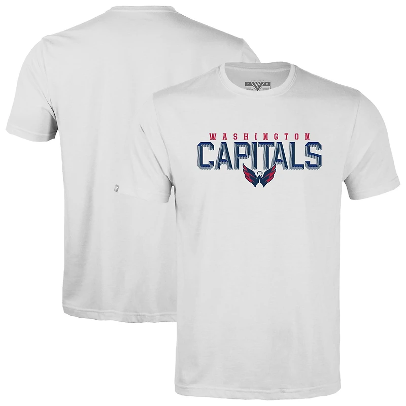 Men's Levelwear White Washington Capitals Richmond Carve T-Shirt