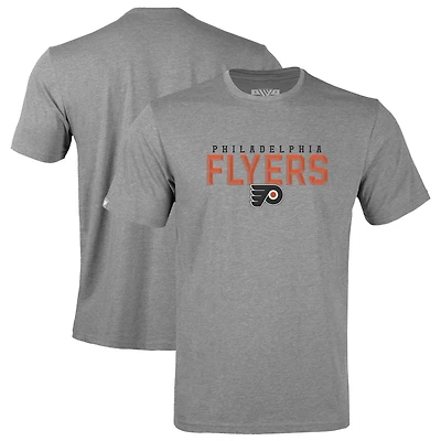 Men's Levelwear Gray Philadelphia Flyers Richmond Carve T-Shirt