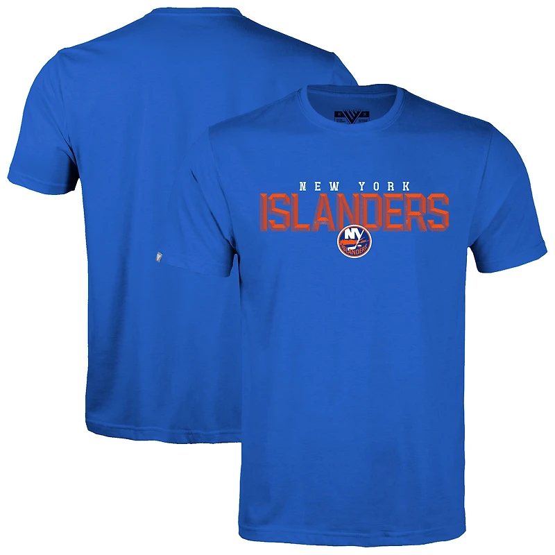 Men's Levelwear Royal New York Islanders Richmond Carve T-Shirt