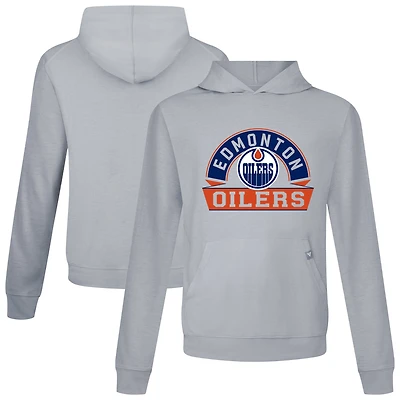 Men's Levelwear Edmonton Oilers Relay Banner Arch Pullover Hoodie