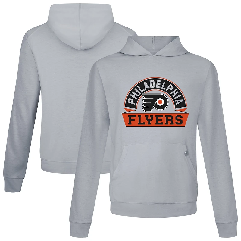 Men's Levelwear Philadelphia Flyers Relay Banner Arch Pullover Hoodie