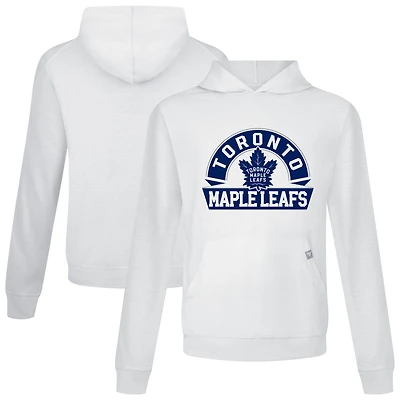 Men's Levelwear Toronto Maple Leafs Relay Banner Arch Pullover Hoodie
