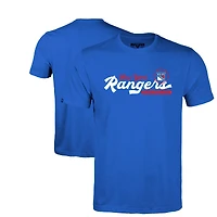 Youth Levelwear  Royal New York Rangers Little Richmond Monument T-Shirt