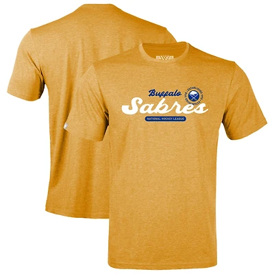 Youth Levelwear  Gold Buffalo Sabres Little Richmond Monument T-Shirt