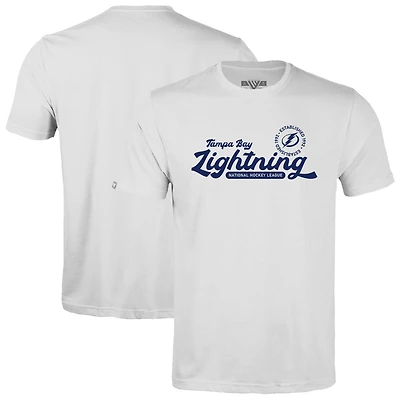 Youth Levelwear  White Tampa Bay Lightning Little Richmond Monument T-Shirt